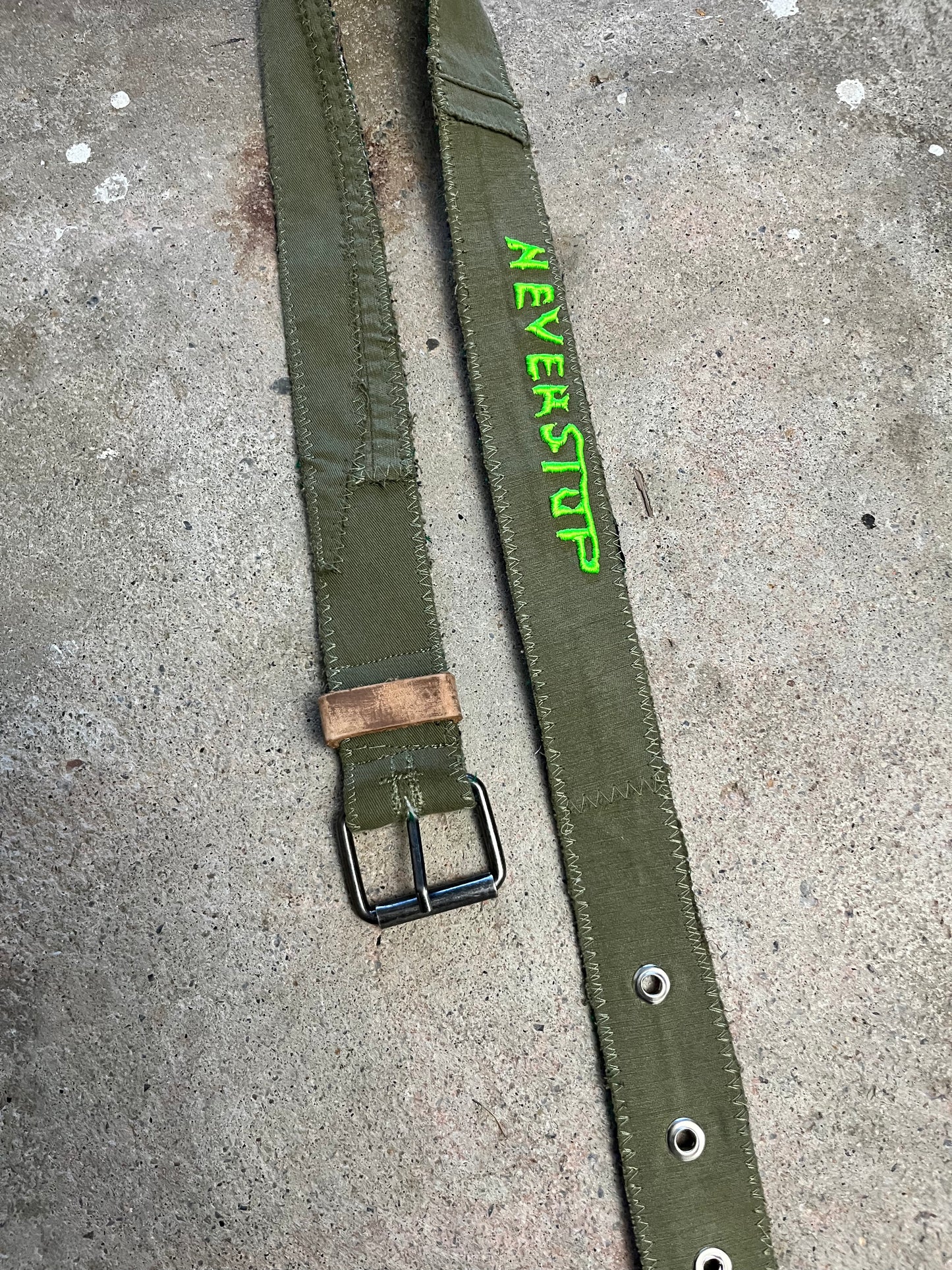Neon green Belt